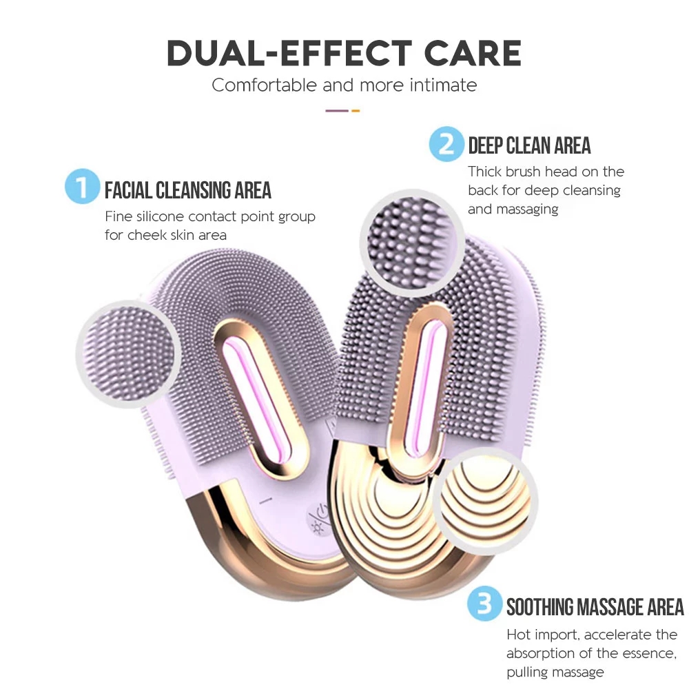 TRIO Cleansing Silicon Brush- Beauty And Sales