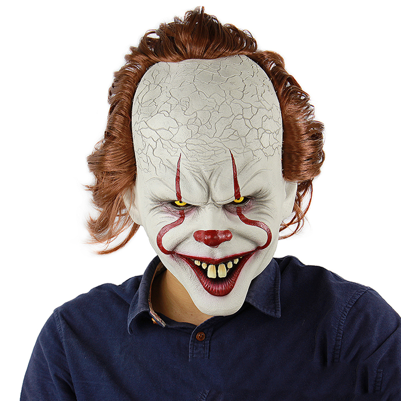 Unleash your inner daredevil and embrace the thrill of Halloween with our Creepy Clown Latex Masks! Painstakingly crafted to mimic the iconic IT clown, these masks will take your costume to the next level.