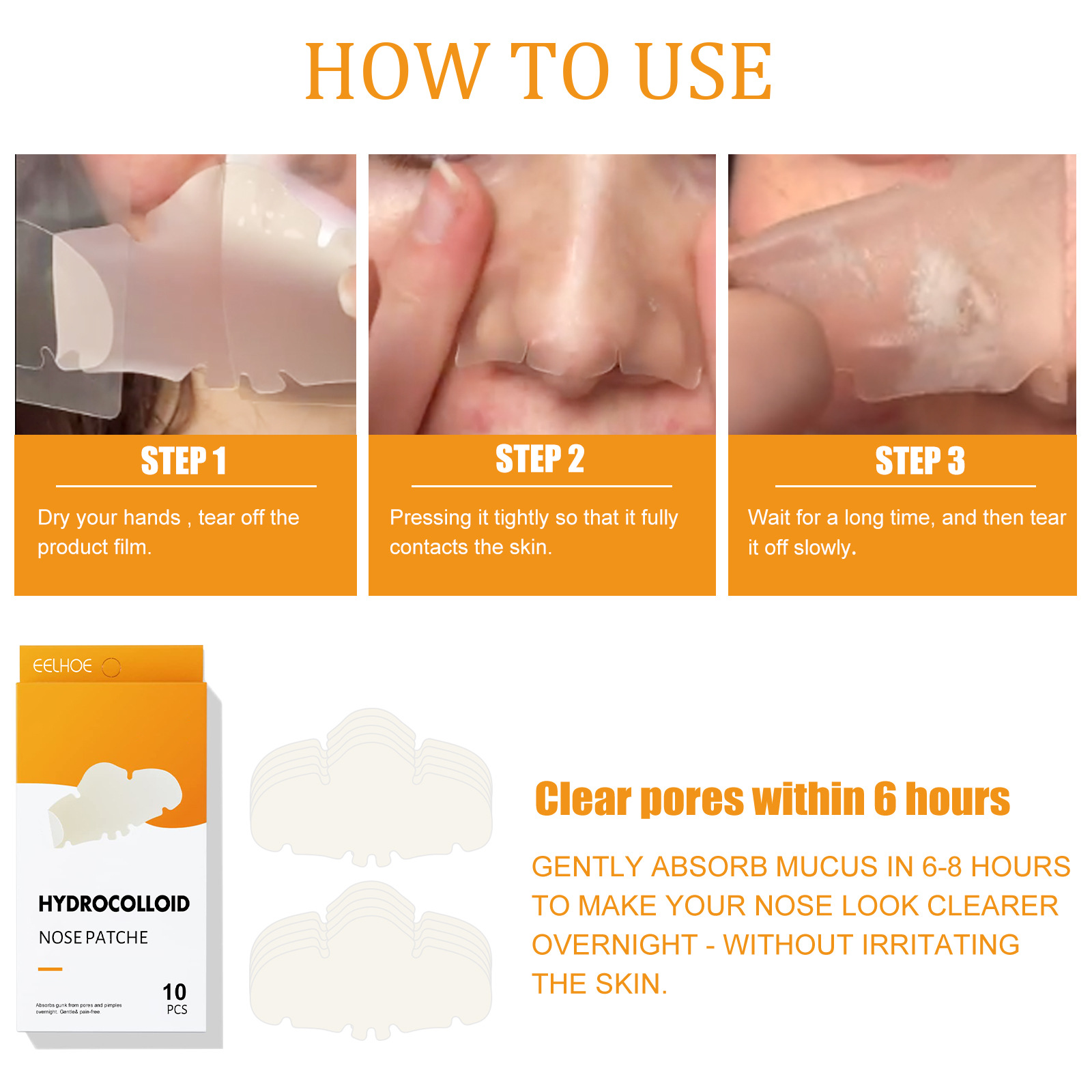 Hydrocolloid Nose Patch- Beauty And Sales