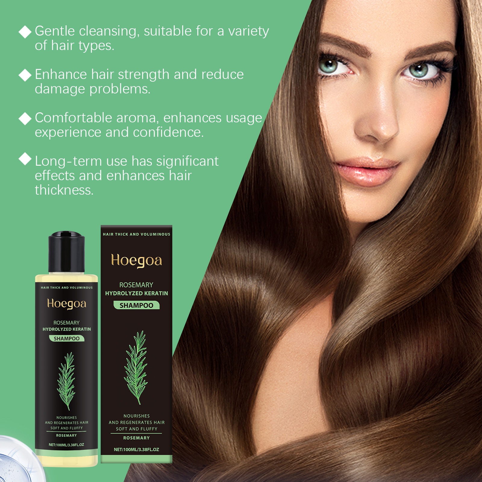 Shampooing Volume - Vue Complète