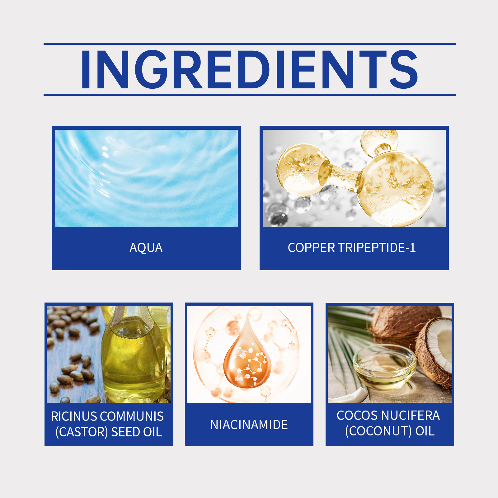 Résultats essence peptides cuivre