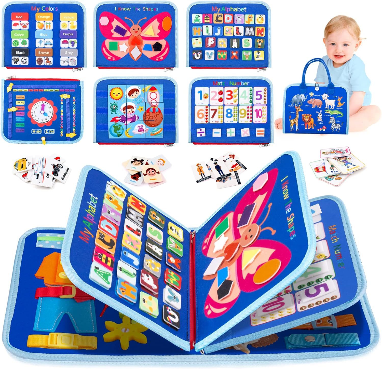 Tableau d’activités pour jeu calme