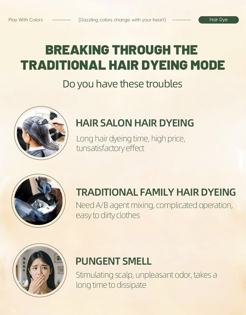Shampoing Colorant Mousse Plantes
