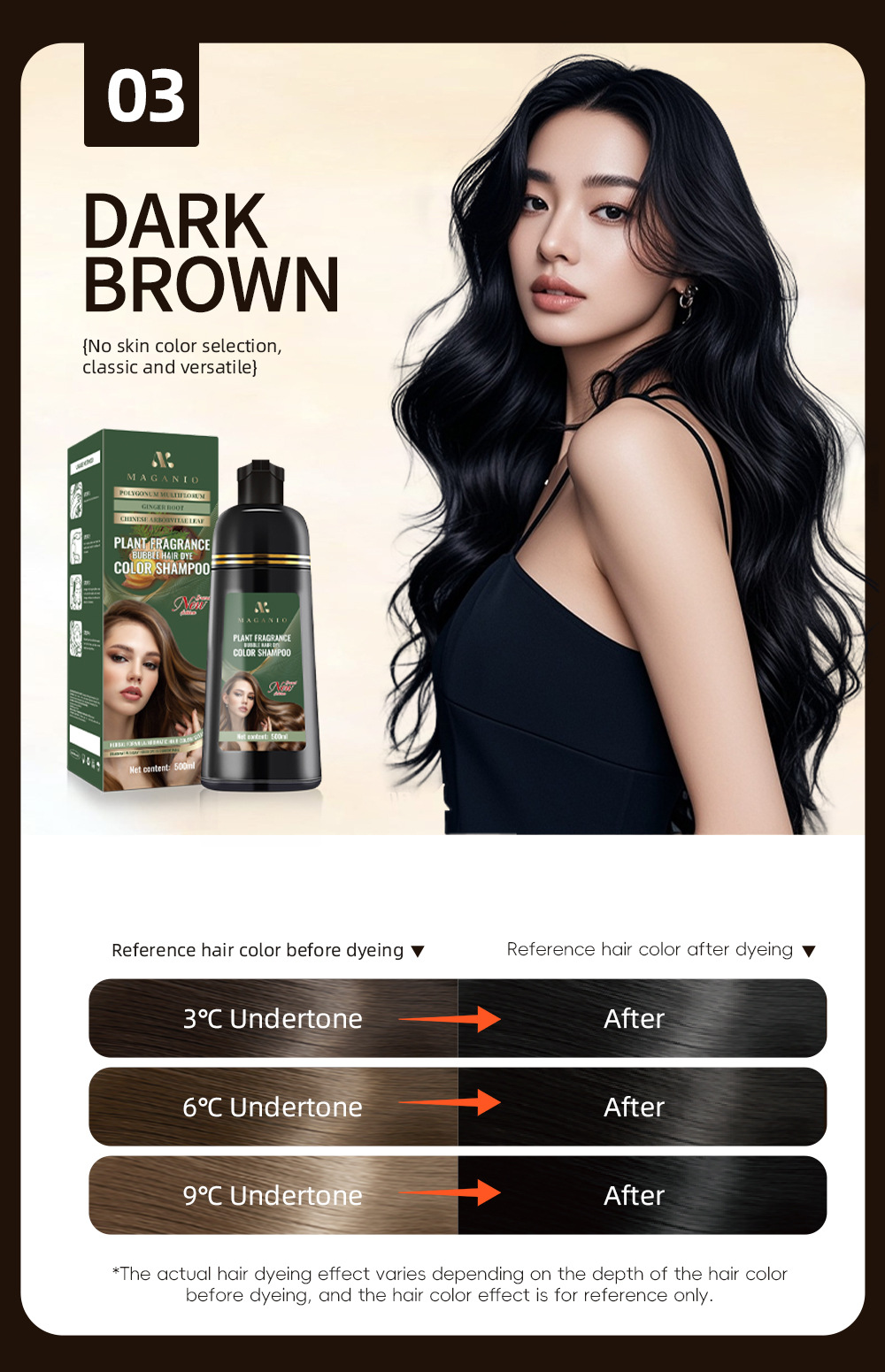 Shampoing Colorant Mousse Plantes