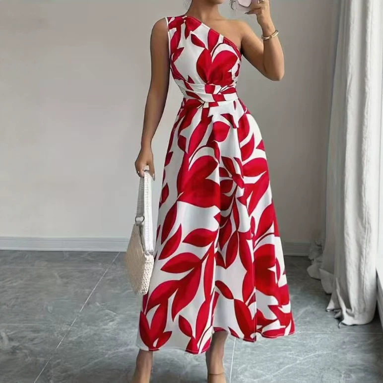 Elegant Split Maxi Dress - Color Options