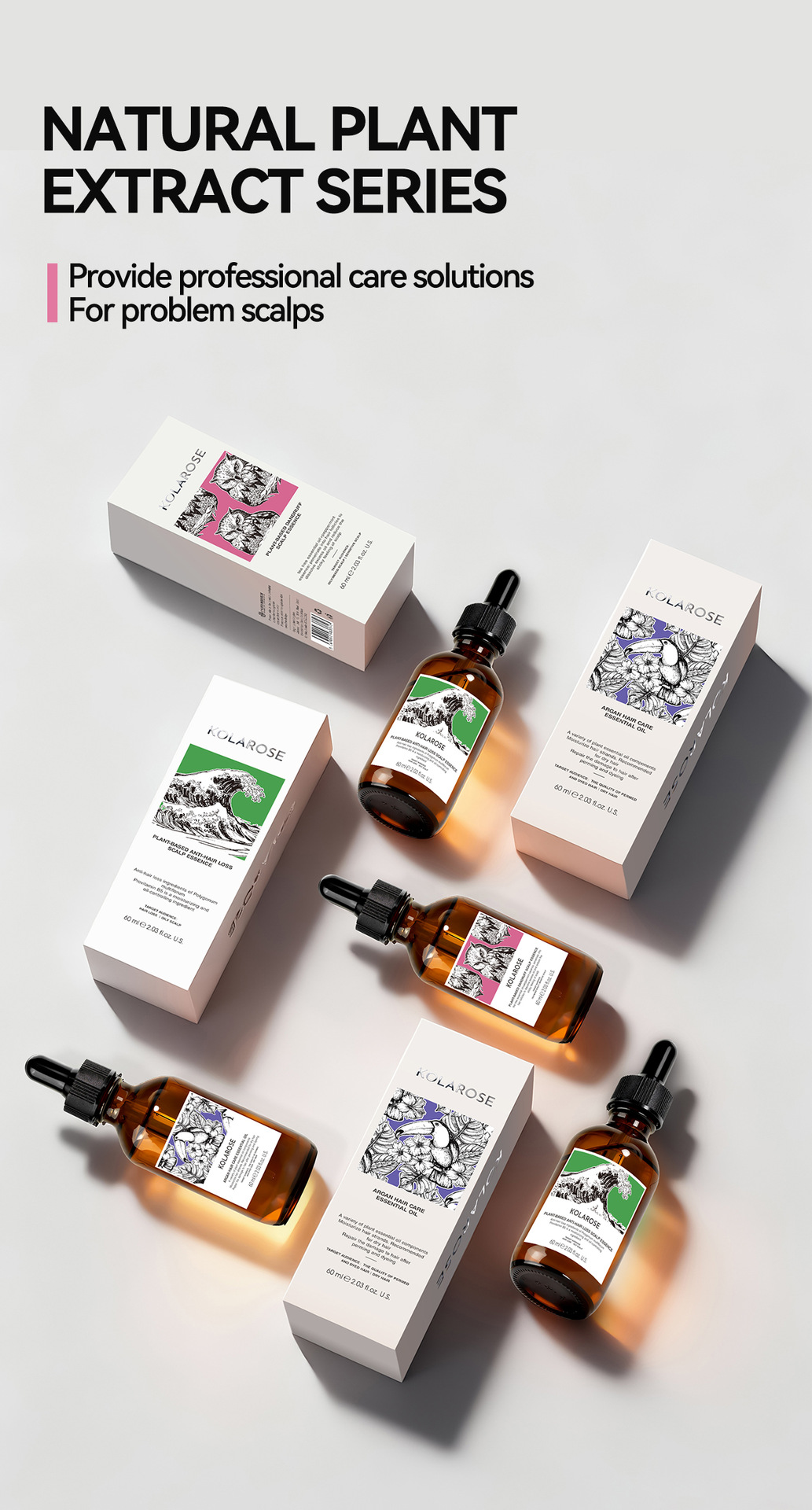 Gamme essences capillaires Beshariel Beauty - soin intensif pour tous types de cheveux