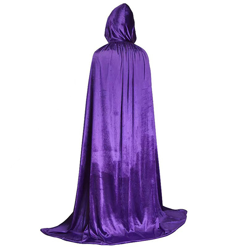 Halloween Golden Velvet Cape