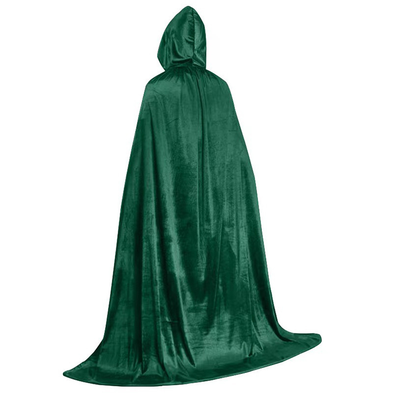 Halloween Golden Velvet Cape