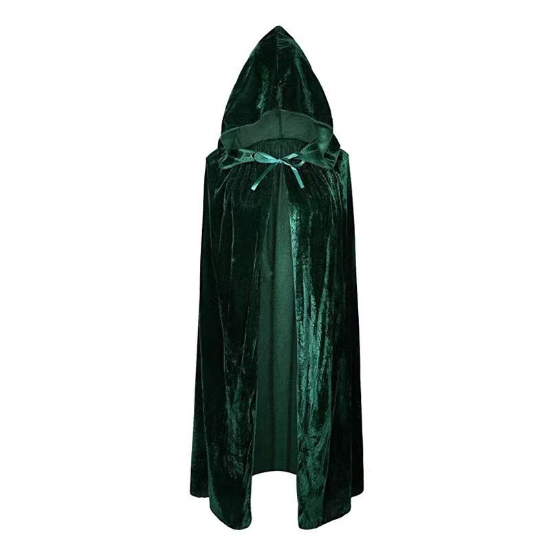 Halloween Golden Velvet Cape