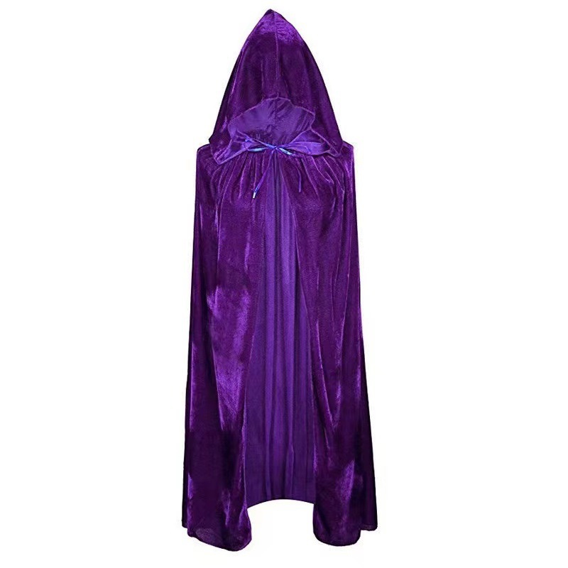 Halloween Golden Velvet Cape
