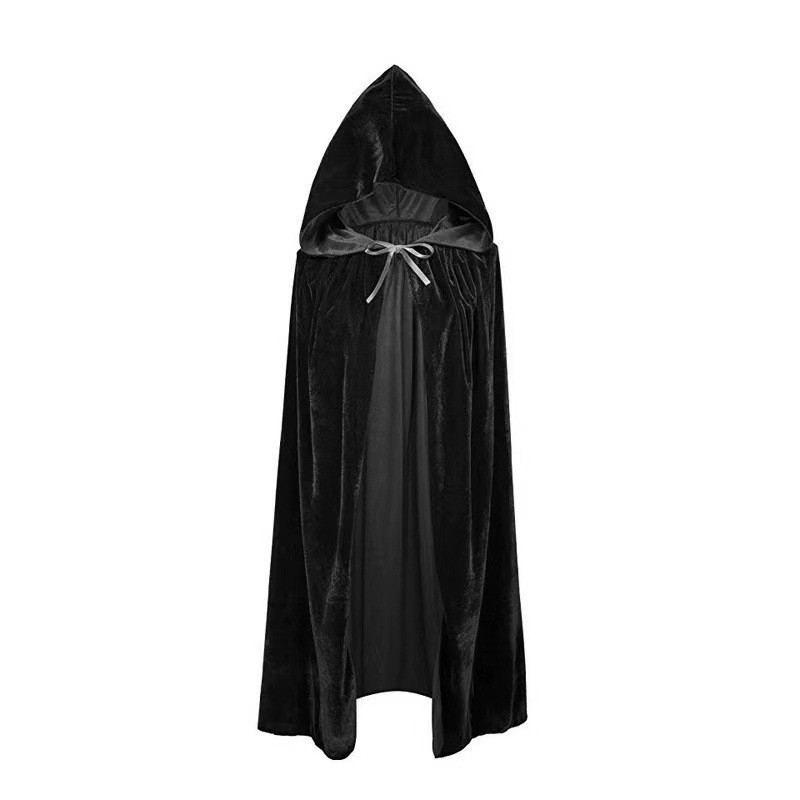 Halloween Golden Velvet Cape