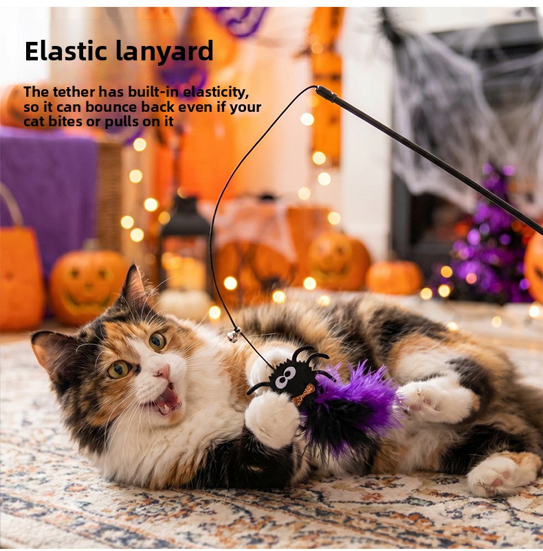Halloween Kitty Funny Cat Stick