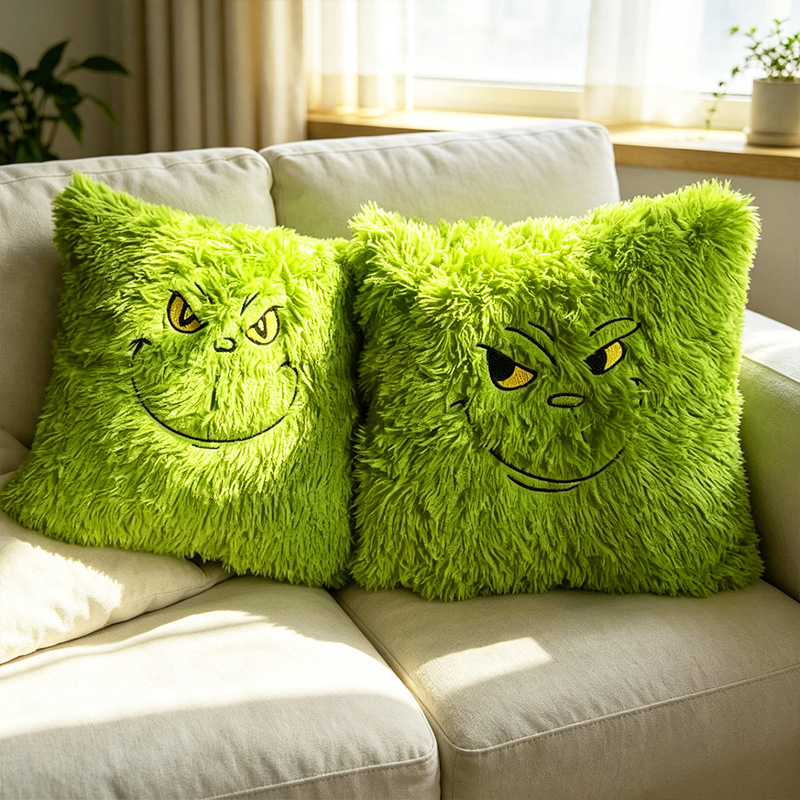 Halloween Plush Pillow Case
