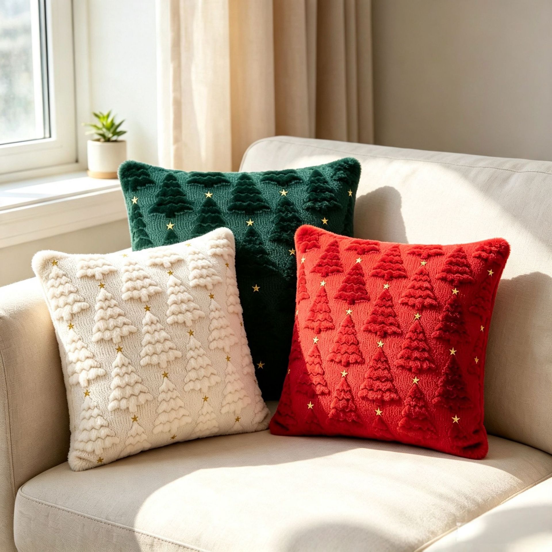 Halloween Plush Pillow Case