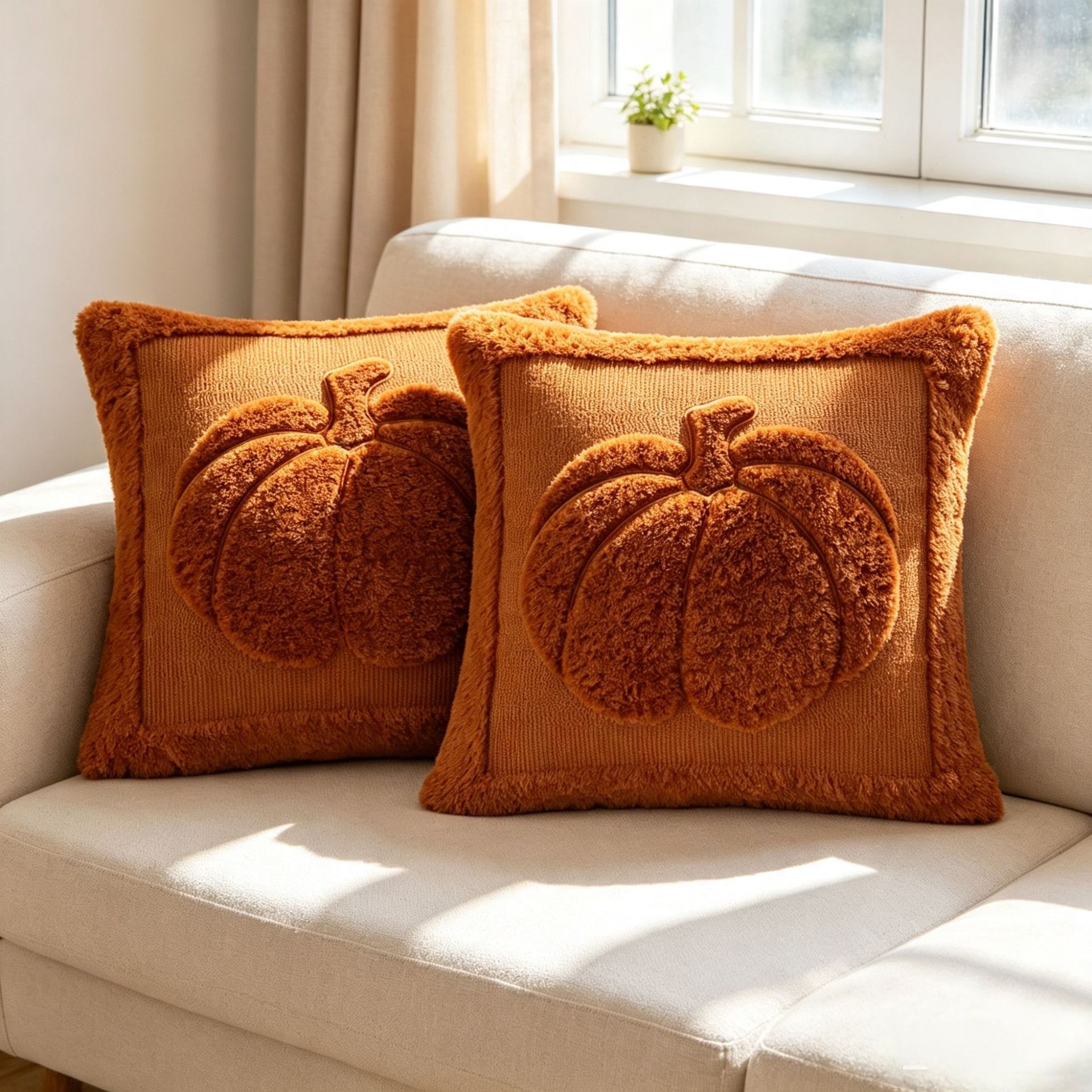 Halloween Plush Pillow Case