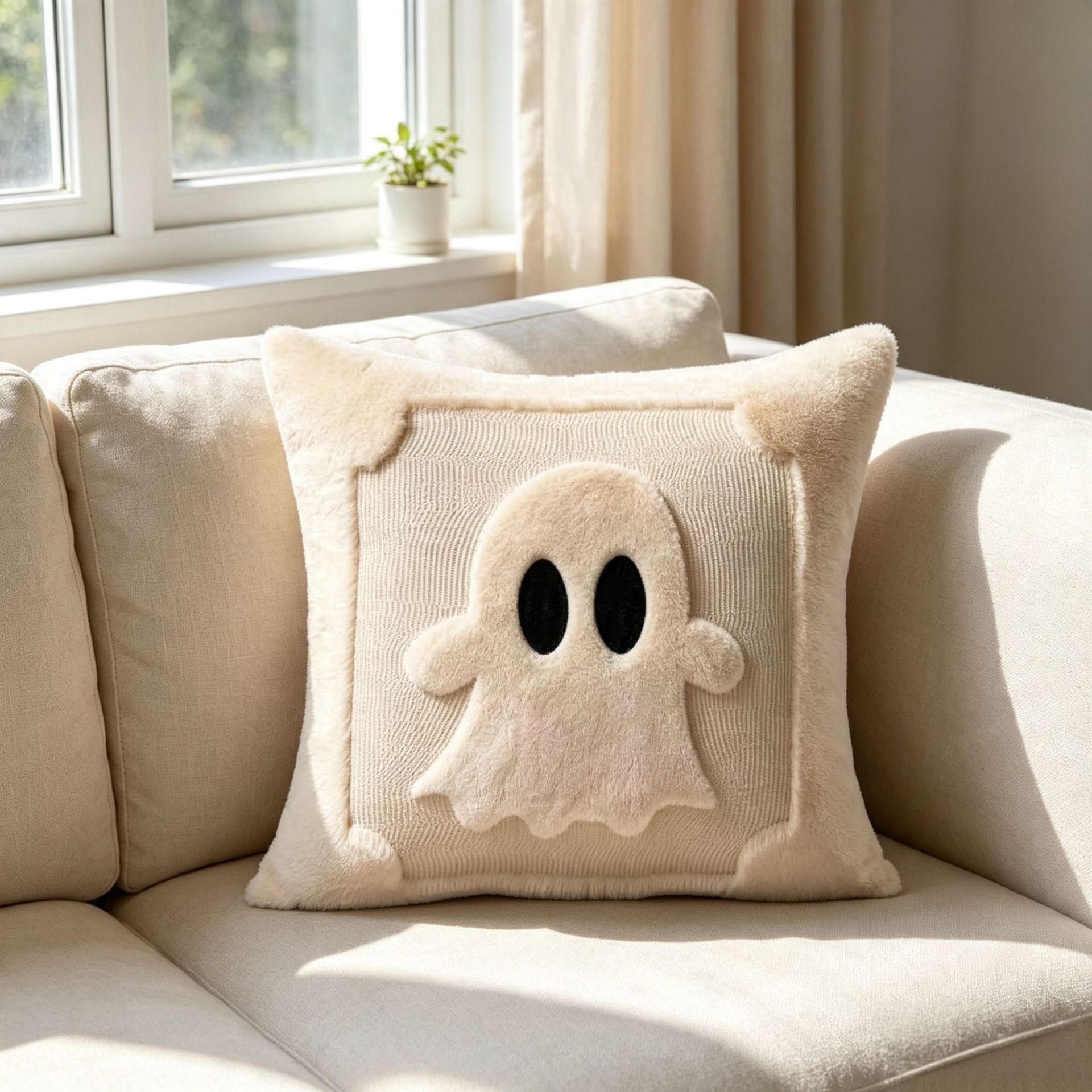 Halloween Plush Pillow Case