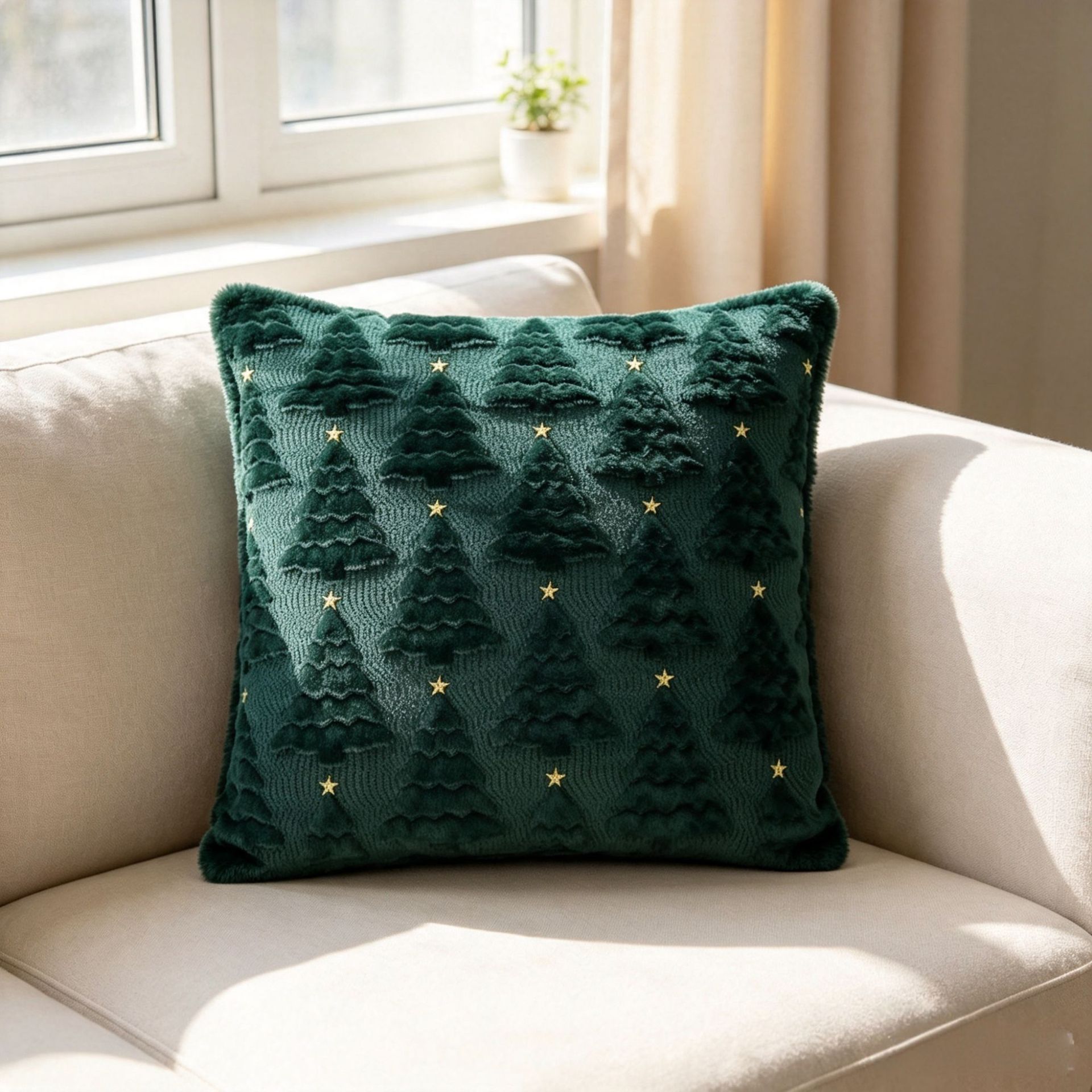 Halloween Plush Pillow Case