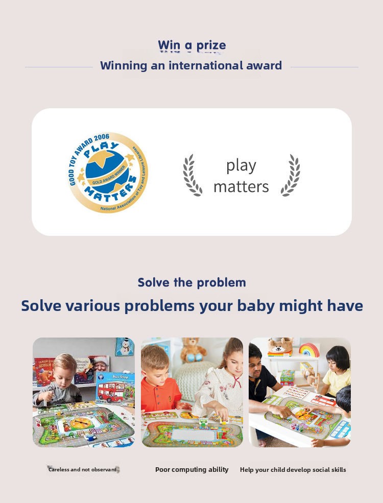 Children'S Puzzle Board Game