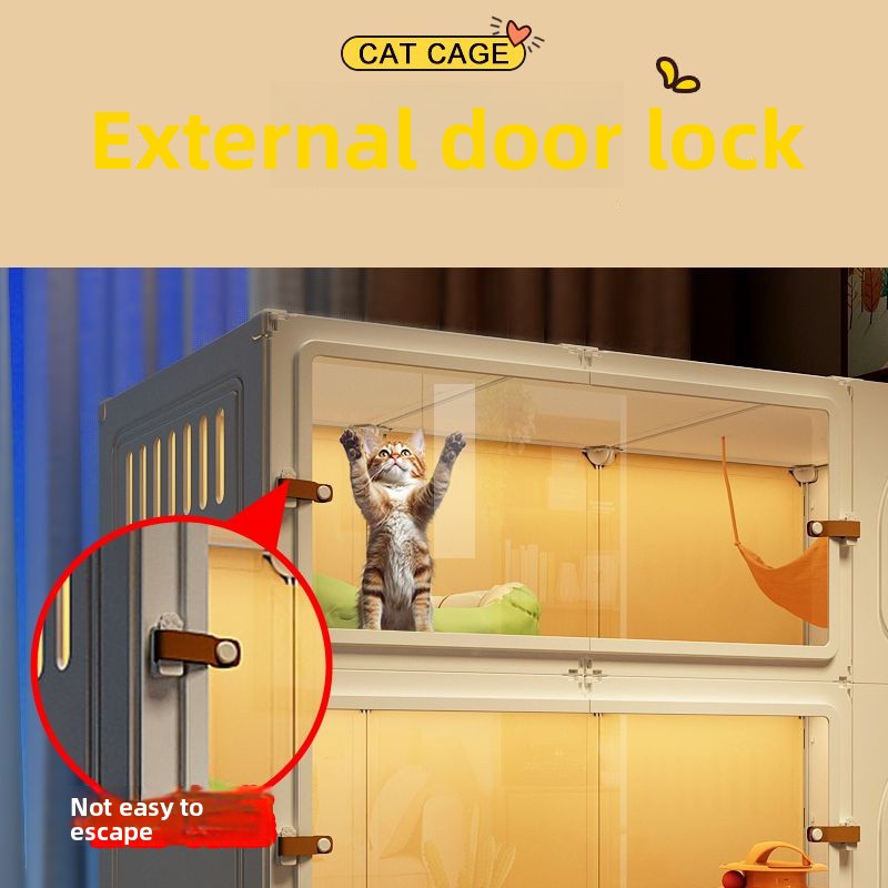 Drawer-Style One-Room Cat Villa