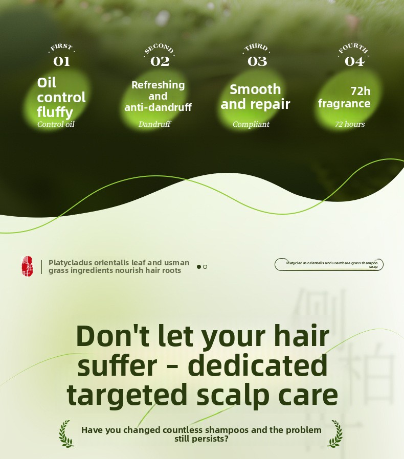 Shampooing Solide Platycladi - Anti-Chute