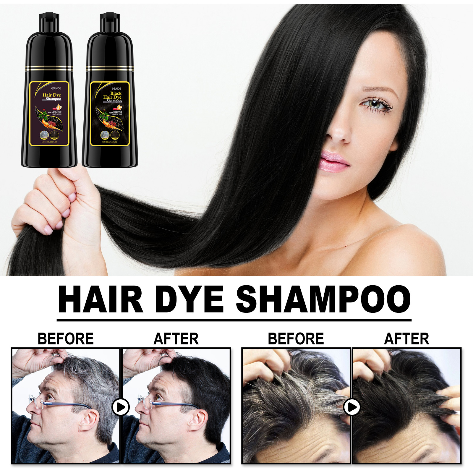 Cheveux sains