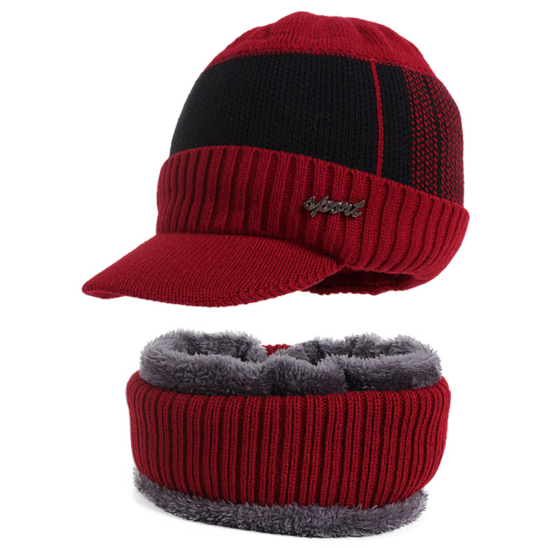 Two-Piece Winter Thicken Hat