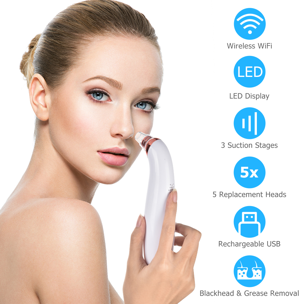 REM™ Blackhead Remover With Mobile Display - Beauty And Sales