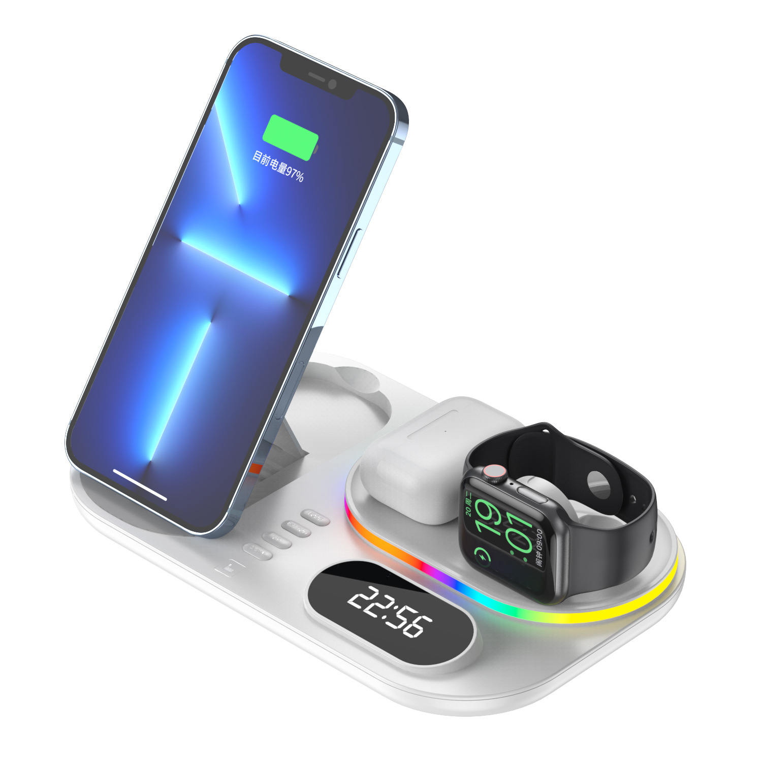 3 in 1 Wireless Charging Stand 