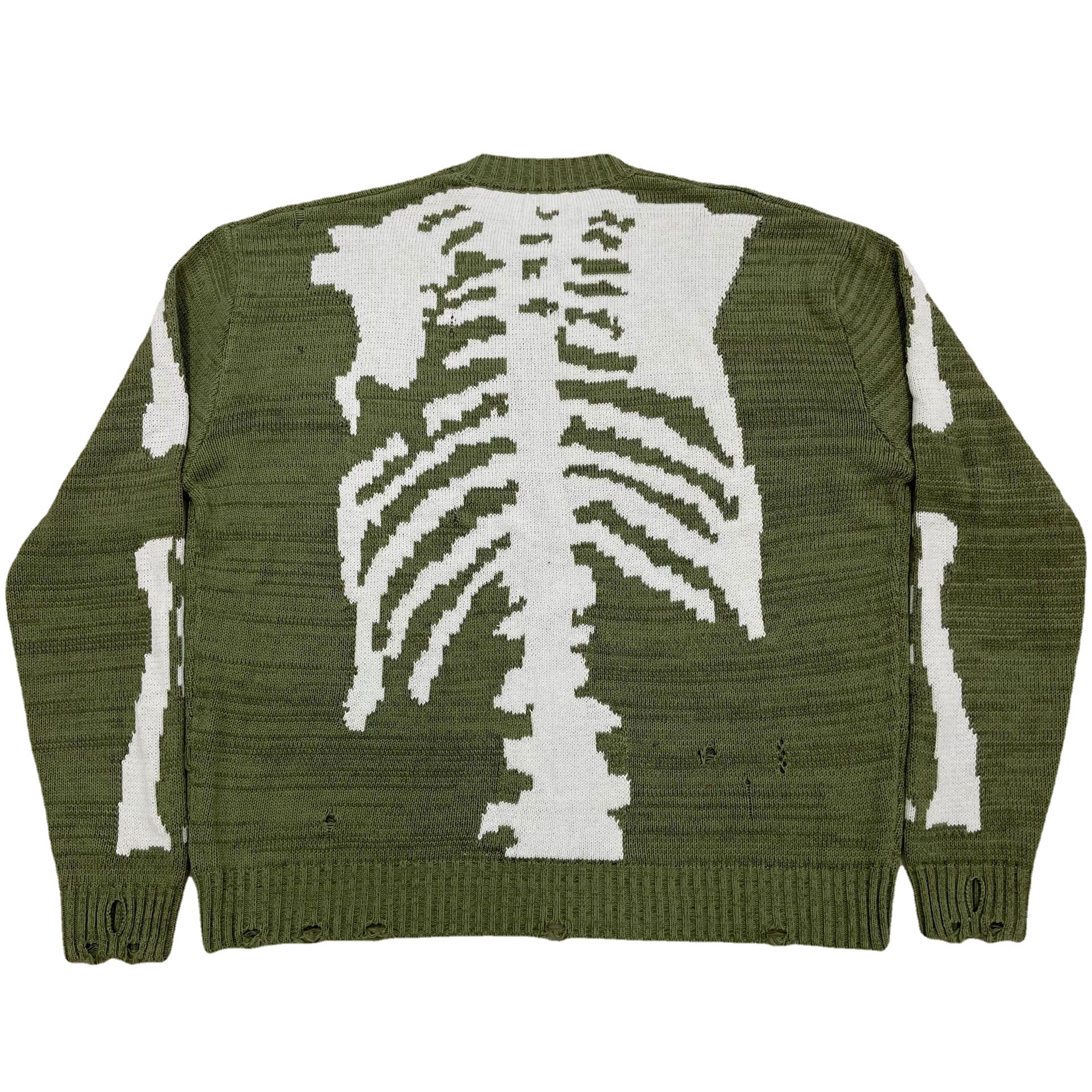 Skull Jacquard Sweater