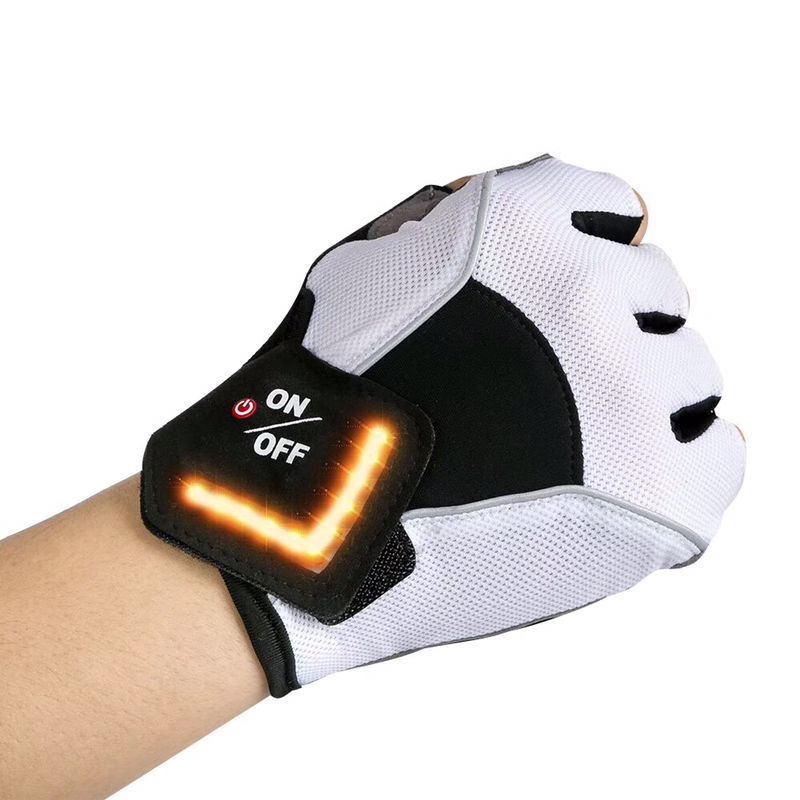 LED Smart Turn Signal Light Cycling Glove