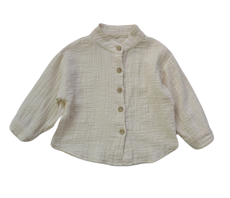 Baby Cotton And Linen Shirt