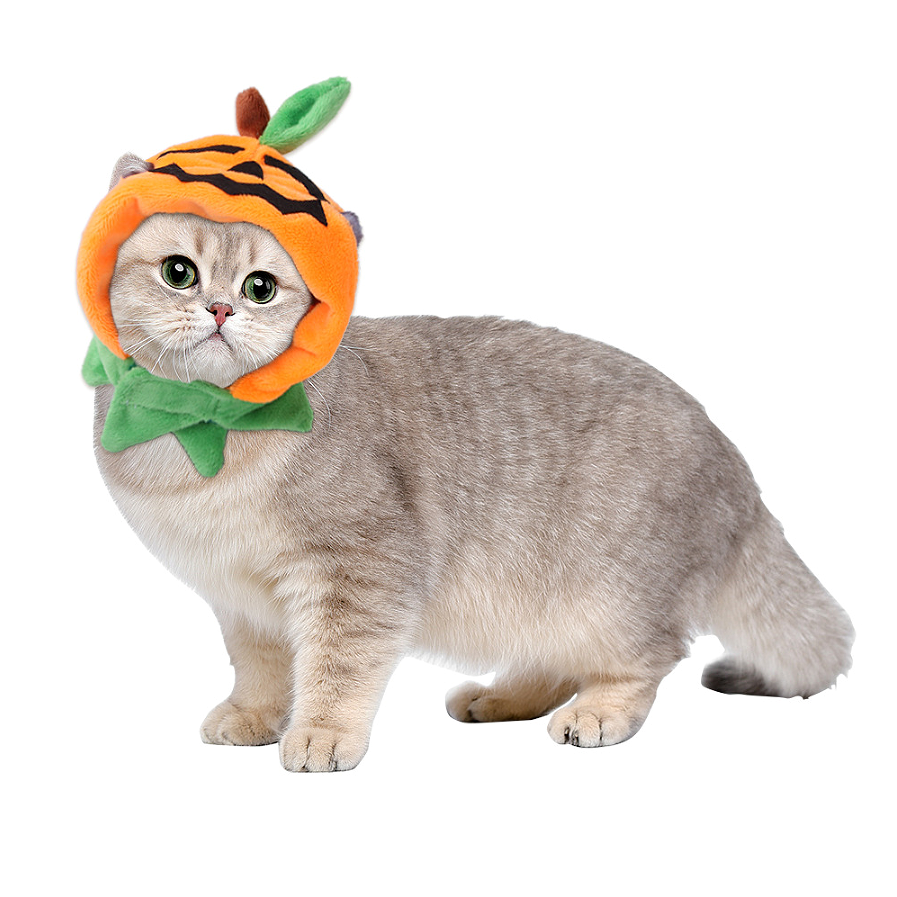 Halloween Cat Head Cover