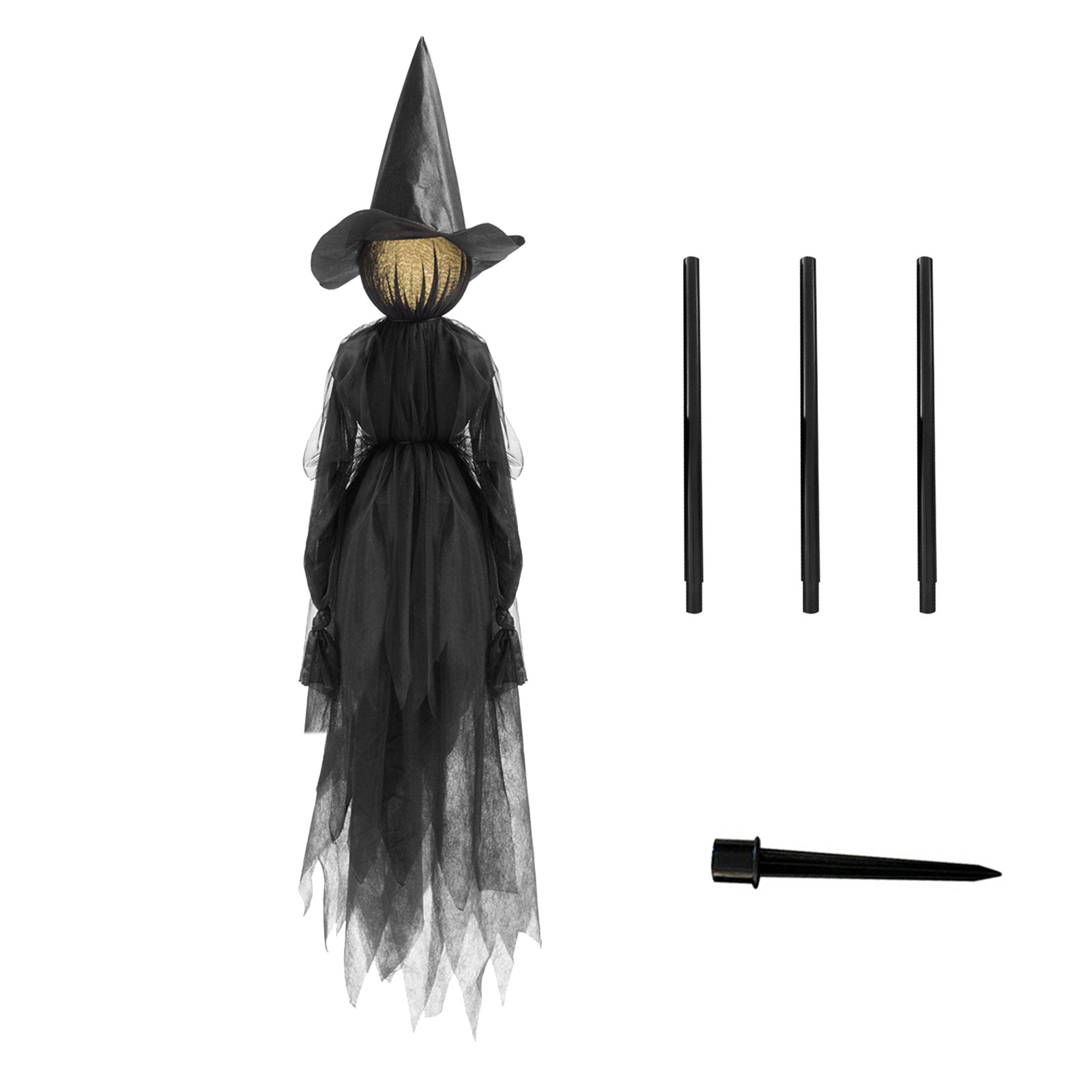Halloween Light-Up Witches Ghost Decoration 