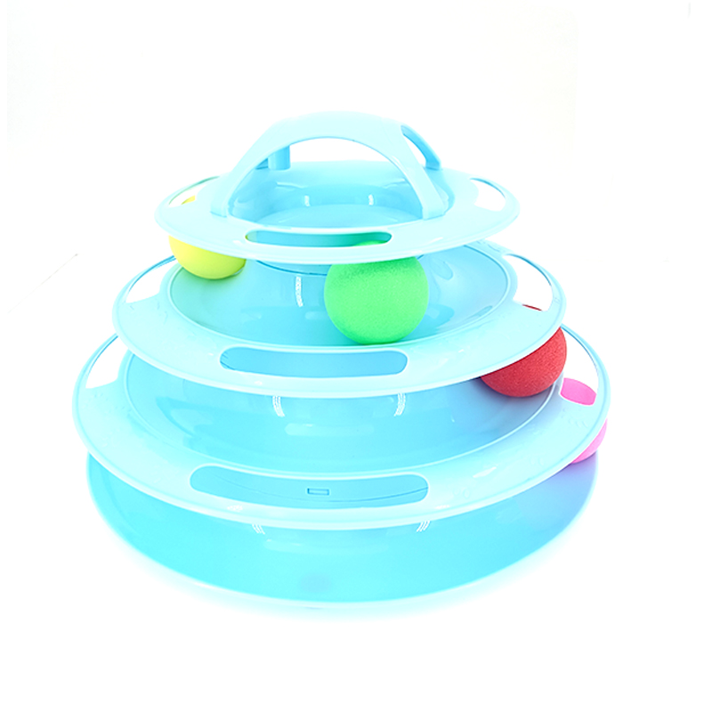 3/4 Tier Cat Track Toy