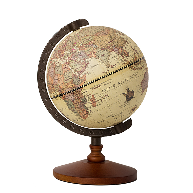 Vintage Earth Globe