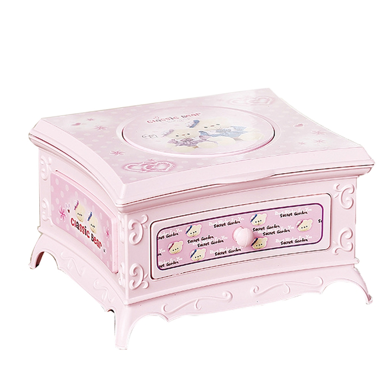 Jewelry Music Box With A Mirror