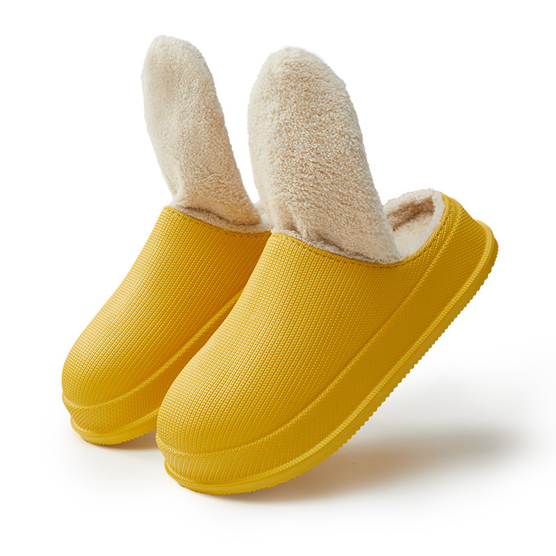 Waterproof Velvet Warm Slippers