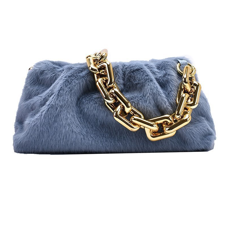 Cloud Shaped Bag With Chain