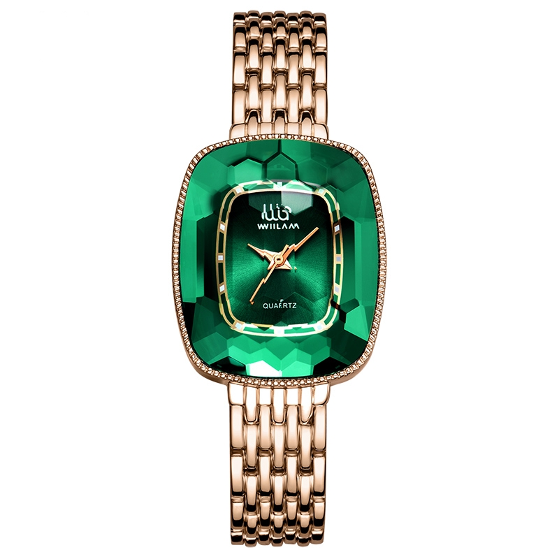 Green Quartz Watch