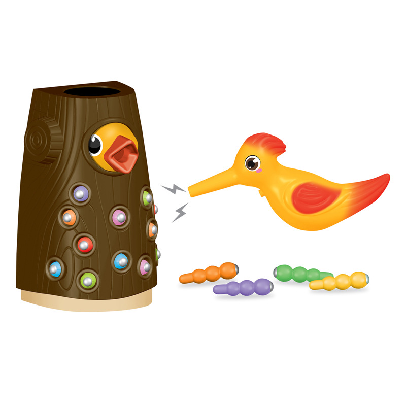 Toddler Magnetic Woodpecker Toy 