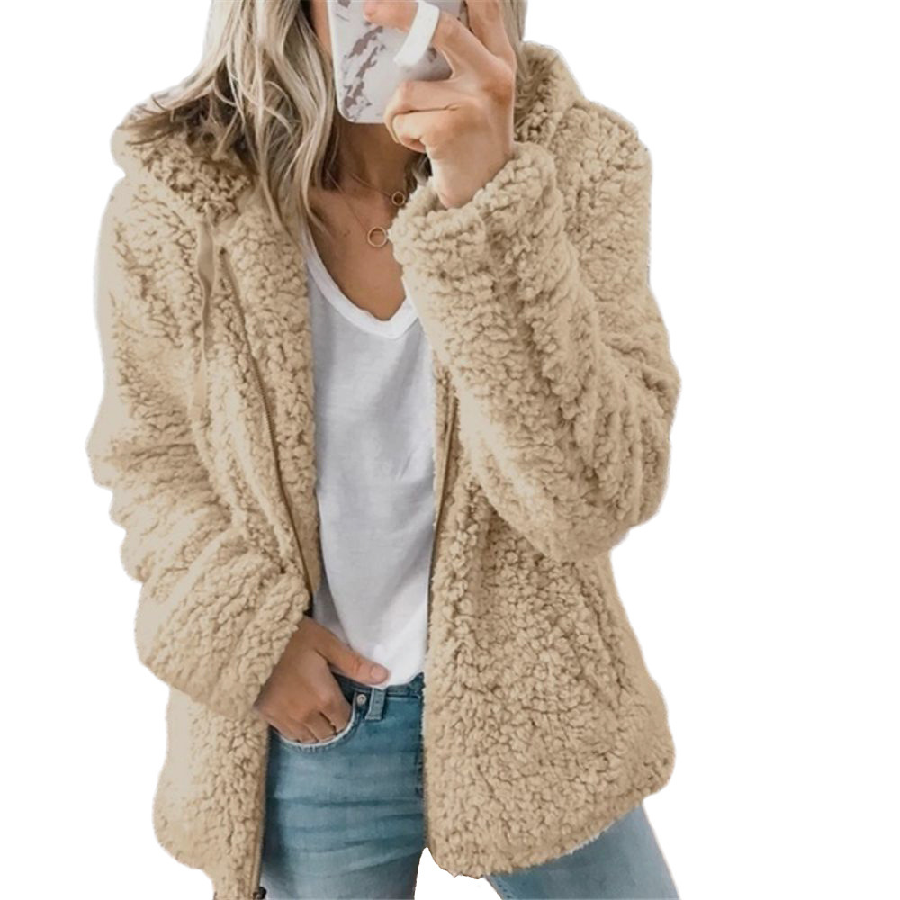 Ladies Wool Coat With Zipper