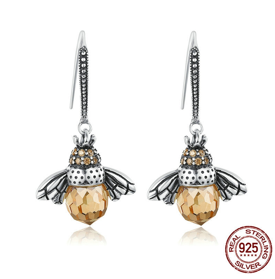 Queen Bee Crystal Earrings