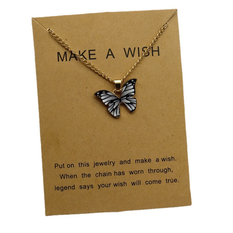 Women Butterfly Necklace 