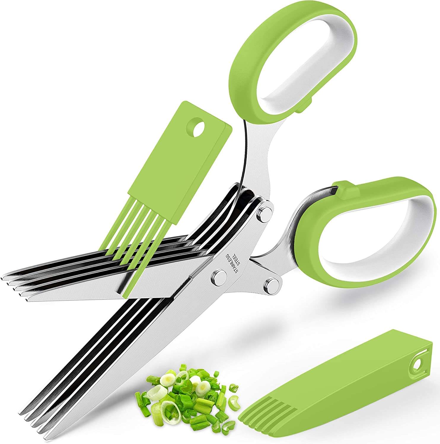 5 Blades Kitchen Scissors