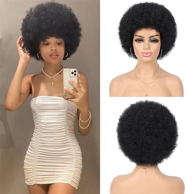Perruque Afro - Style Explosif